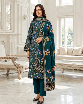 SAPPHIRE - 3 Pcs Printed Lawn Suit - Apparel Accessory Designed For Fashion Styling And Daily Wardrobe Routine