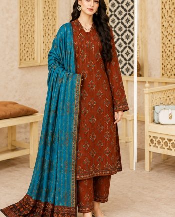 Salim Design 01 – 3 Piece Air Jet Premium Printed Lawn Suit