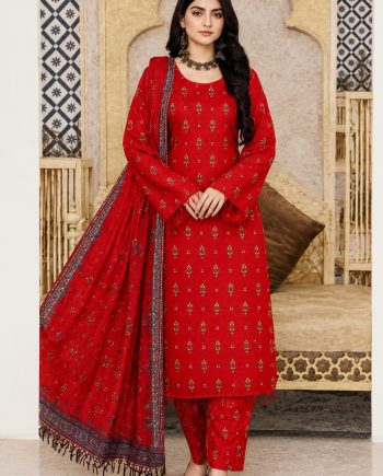 SALIM Design-03 3 Piece Printed Lawn Suit